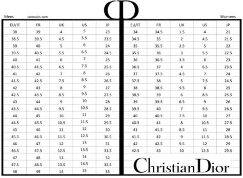 chaussures femme dior|dior shoe size chart.